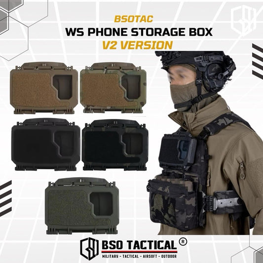Tactical Phone Case Universal V2 Navigator Board Molle for Vest Plate Carrier
