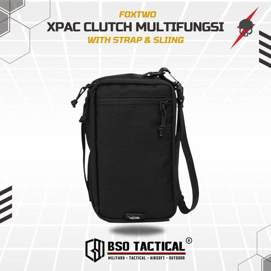 FOX TWO Handbag XPAC Clutch Sling Bag Multifungsi Pocket EDC ORIGINAL Foxtwo
