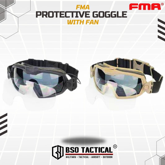 Goggle Tactical FMA Updated Version with Fan Eye Protection