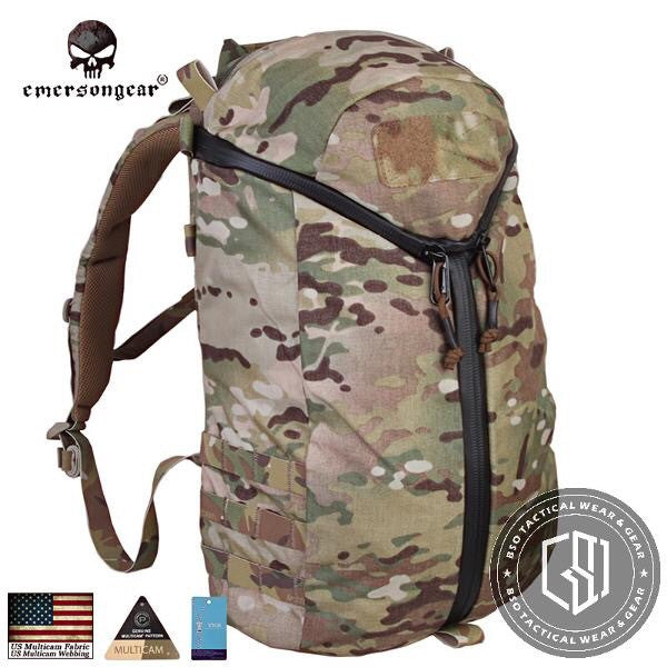 Tas Ransel Outdoor Emerson Zip City Casual EDC Backpack EM9323