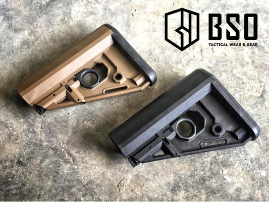 BD RAT Style Popor Airsoft M4 Tactical Stock Hard Fiber Material
