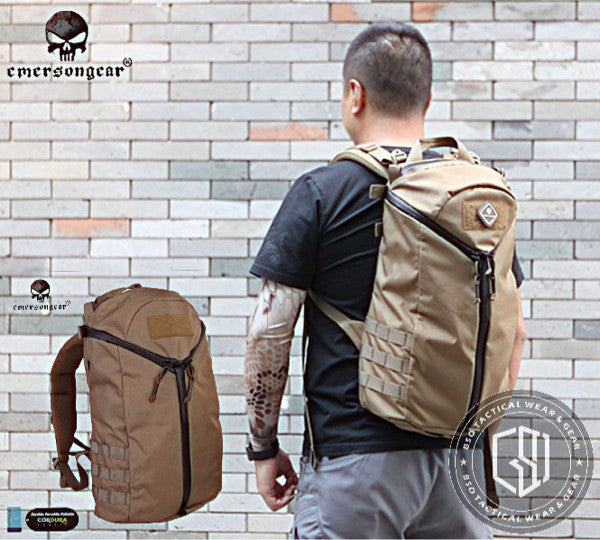 Tas Ransel Outdoor Emerson Zip City Casual EDC Backpack EM9323