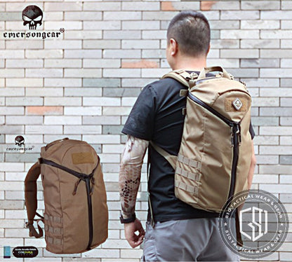 Tas Ransel Outdoor Emerson Zip City Casual EDC Backpack EM9323