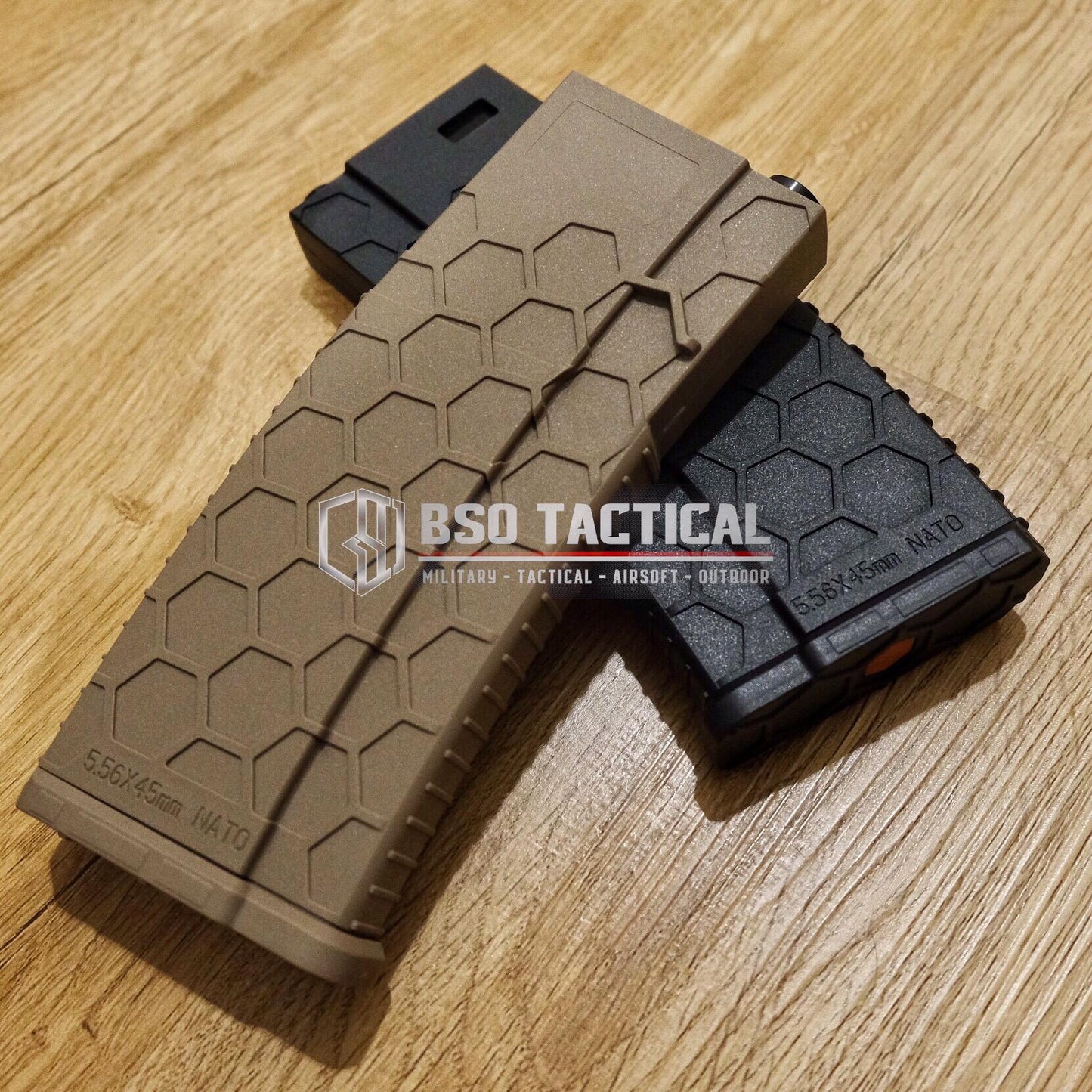 Magazine Airsoft Hexmag Style Mid Cap 150 BBs M4 Airsoft Honeycomb