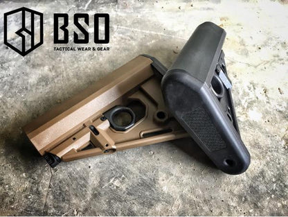 BD RAT Style Popor Airsoft M4 Tactical Stock Hard Fiber Material