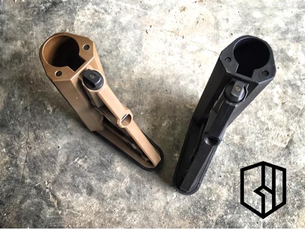 BD RAT Style Popor Airsoft M4 Tactical Stock Hard Fiber Material
