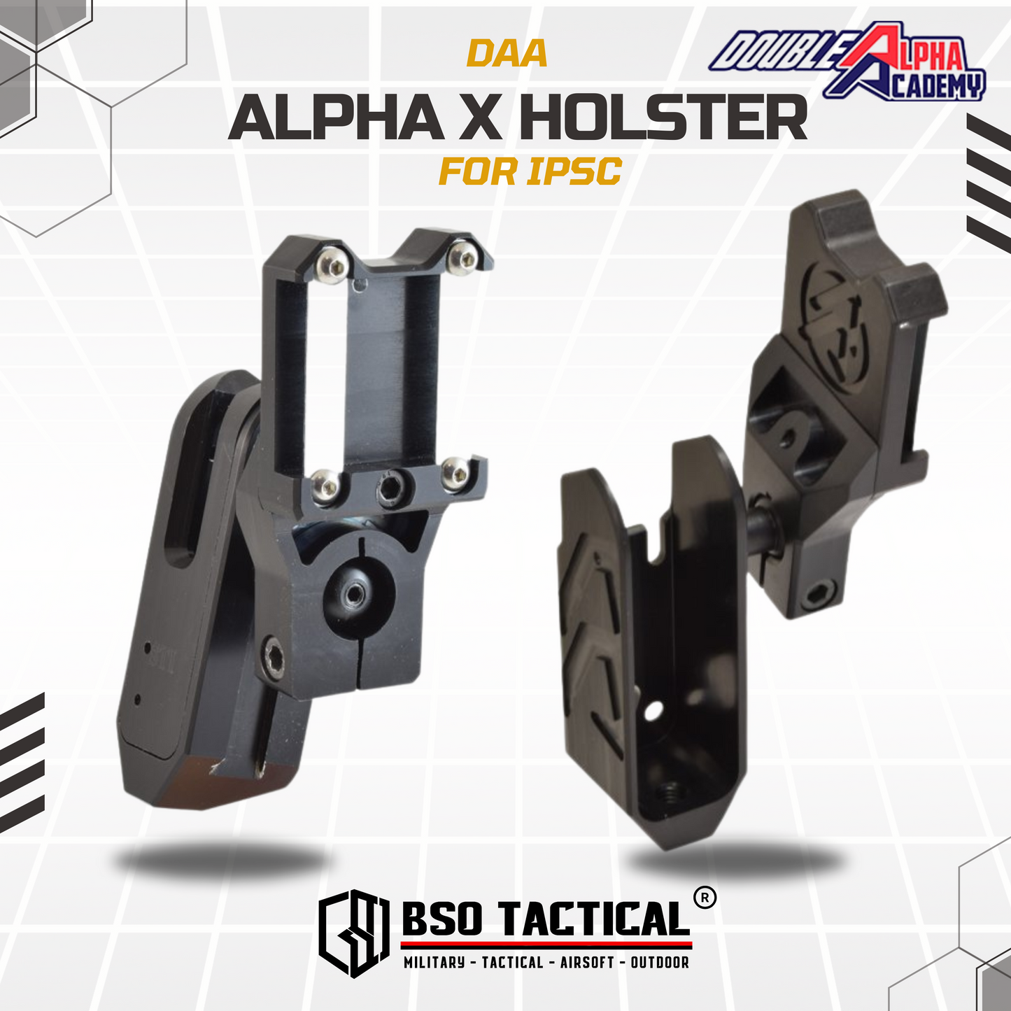 DAA Alpha X Holster for IPSC - ORIGINAL