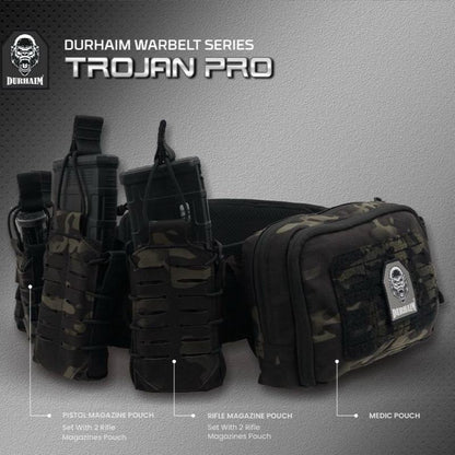 Durhaim Trojan Pro Warbelt Tactical Quick Release Buckle Inner Outer Belt -  ORIGINAL