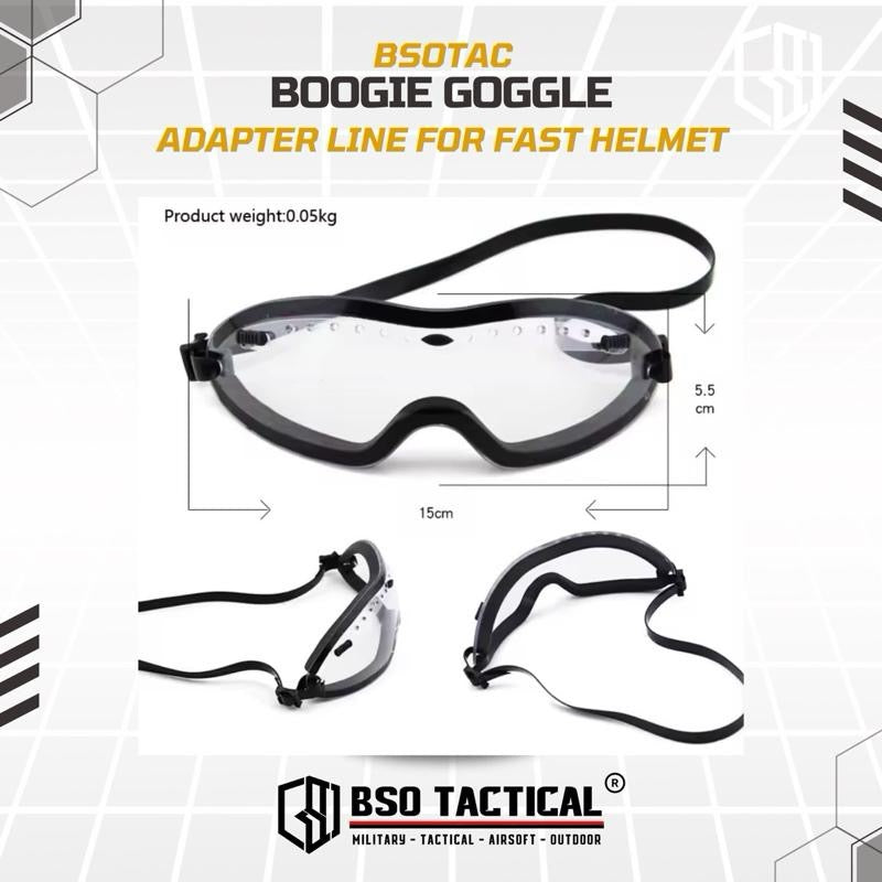 BSOTAC Boogie Tactical Style Outdoor Goggle