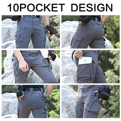Celana Tactical Cargo Outdoor IX9 Tac Pants Parasut Waterproof Sport