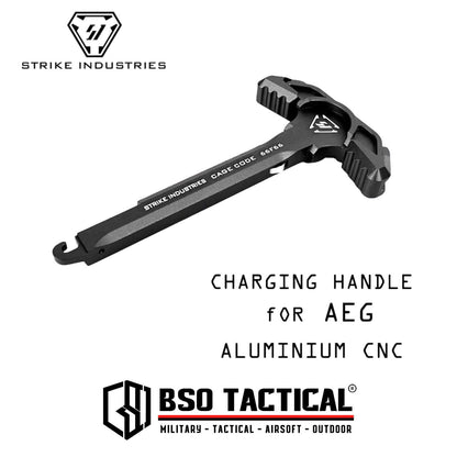 SI Style Latchless Charging Handle Metal CNC for WGG AEG M 4 AR 15