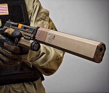 Silencer Tactical Osprey SilincerCo 9mm GBB Full Metal Airsoft