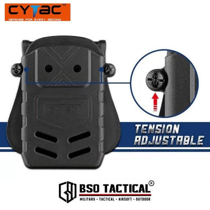 Cytac 556 Single Mag Pouch AR Polymer Belt Loop Paddle ORIGINAL