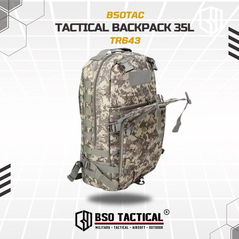 Tas Ransel Multifungsi Molle 35L Outdoor Backpack Bag - TR643