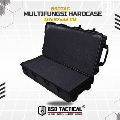 Koper Tactical 117 Outdoor Hardcase Multifungsi Super Big Size with Precut Foam