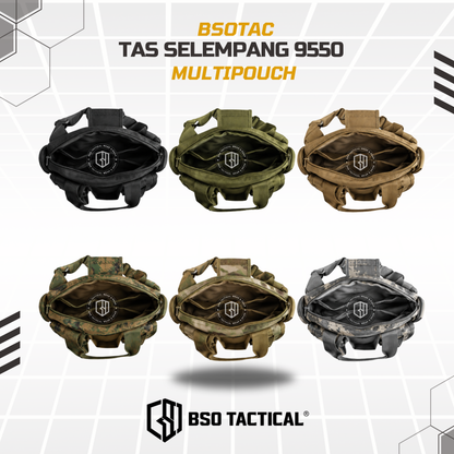 Tas Selempang Tactical Waisted Bag Army Style Utility EDC Bag Pouch Outdoor - 9550
