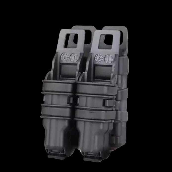 Fastmag Double Mag Pouch Single 9mm Single 556 Combo Set Holster Molle