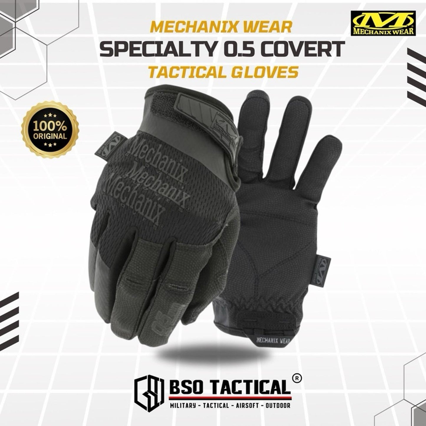 Sarung Tangan Outdoor Mechanix Wear Glove Specialty 0.5mm Covert