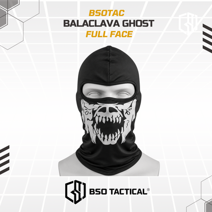 Masker Full Face Balaclava Skull Ghost Breathable Mask for Outdoor Sports
