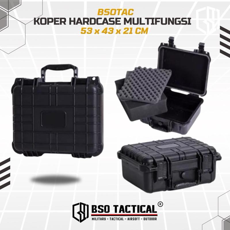 Koper Hardcase 53 Multifungsi Tactical Case Precut Foam 53x21x23cm