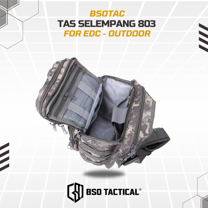 Tas Selempang Outdoor 803 EDC Bag Casual Daily Pack Multifungsi - TS803