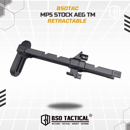 Popor MP5 5 Position Retractable Stock [For TM MP5 AEG Series]