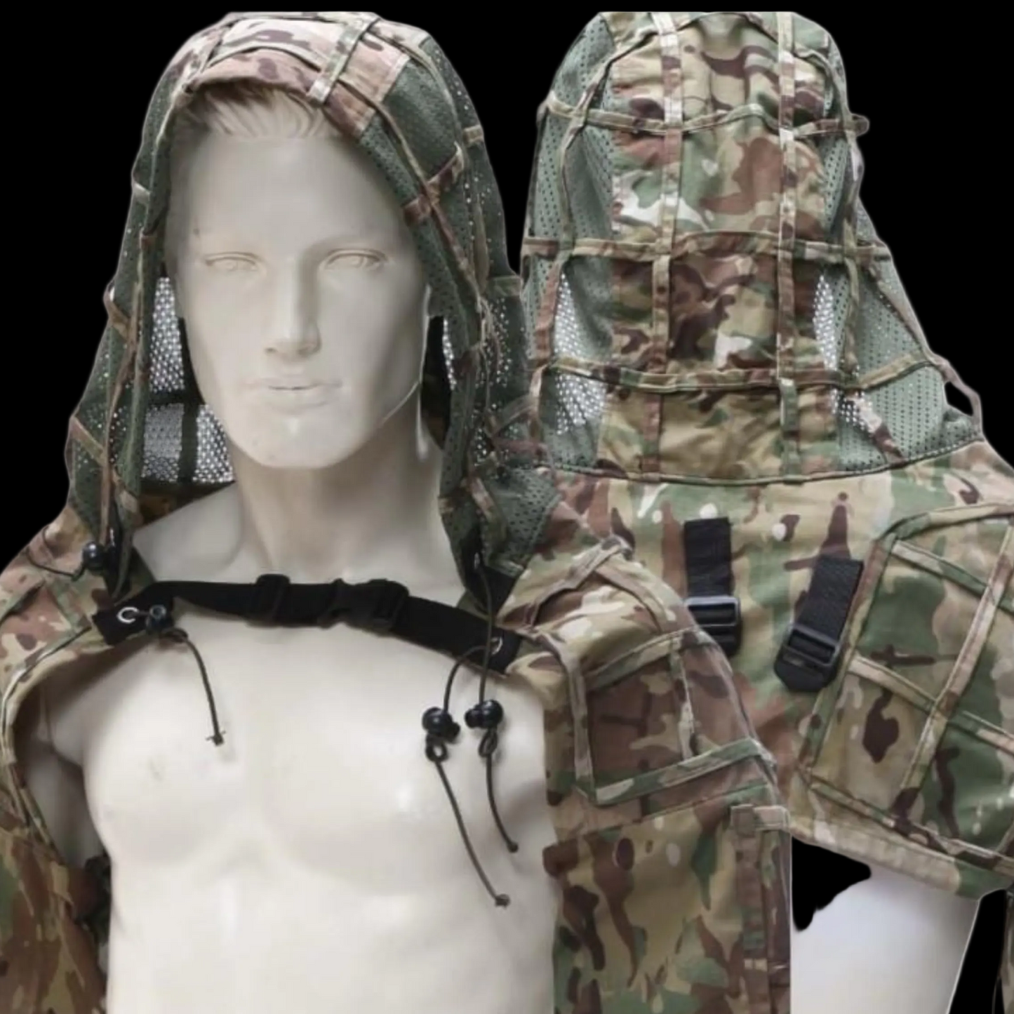 Viper Hood Coat Outdoor untuk Perlindungan Tubuh Outdoor Sport Games Hoodie - Multicam