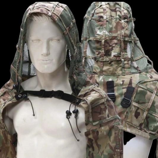 Viper Hood Coat Outdoor untuk Perlindungan Tubuh Outdoor Sport Games Hoodie - Multicam