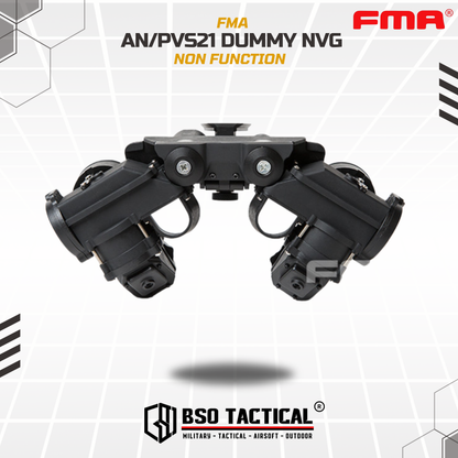 FMA Airsoft Helmet PVS21 NVG Night Vision Goggle DUMMY Model No Function Cosplay Toys - TB1300