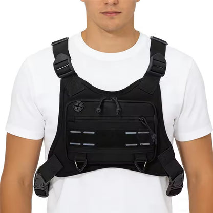 Front Chest Pack EDC Outdoor Sport Bag for Hiking Fishing Cycling Camping Gear