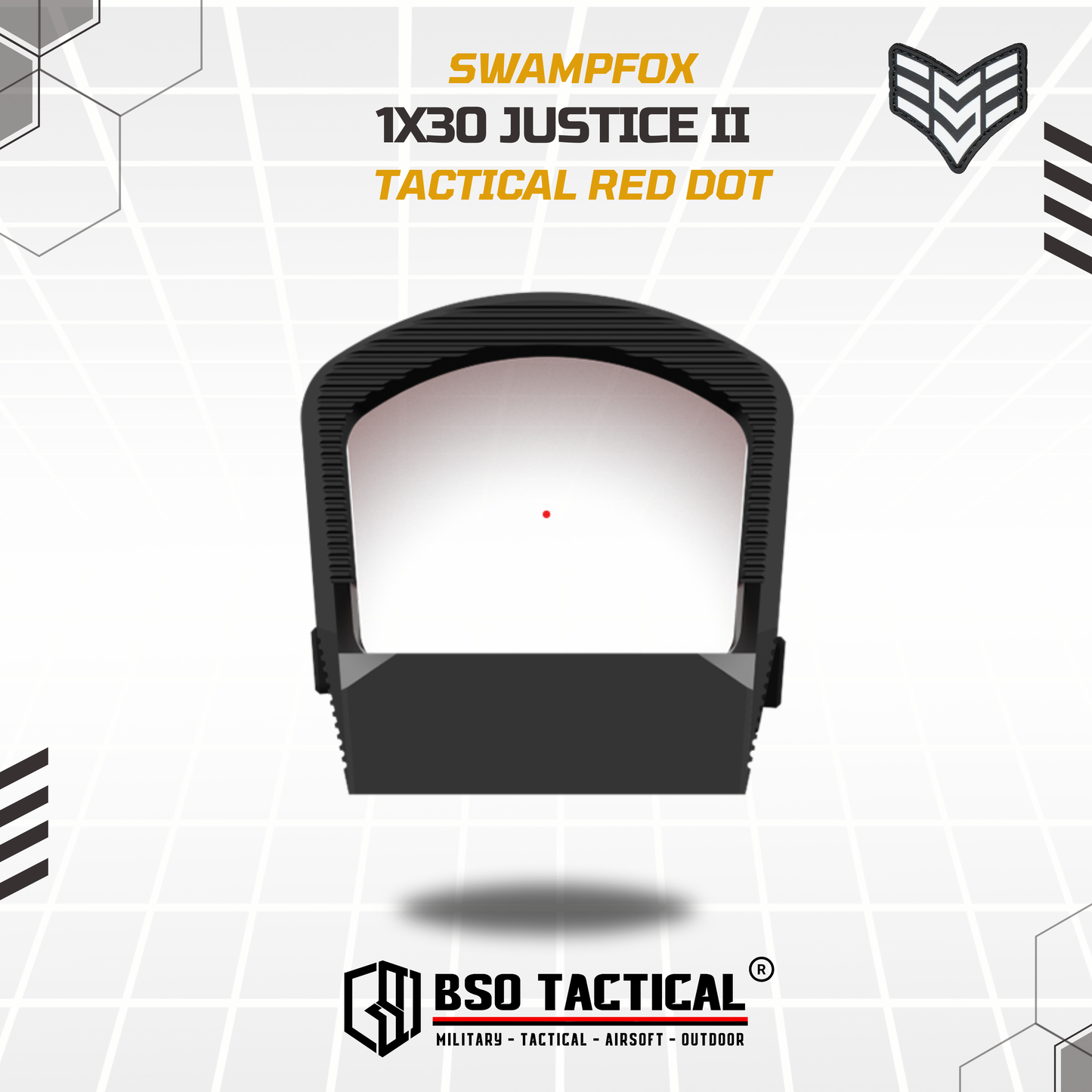 Swampfox JUSTICE II 1X30 Dot Sight