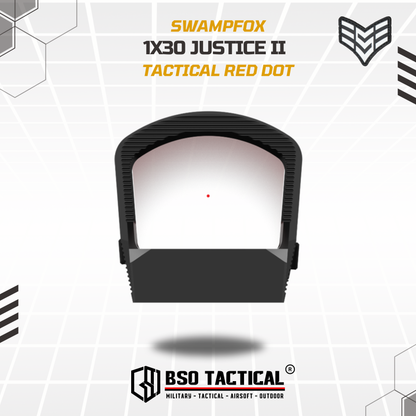 Swampfox JUSTICE II 1X30 Dot Sight
