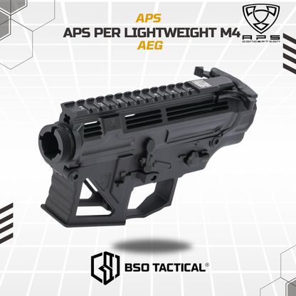 APS PER Lightweight Airsoft Metal Body Reveiver Set Full Full Metal AEG M4