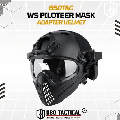 WoSport Piloteer Mask Adapted Fast Helmet