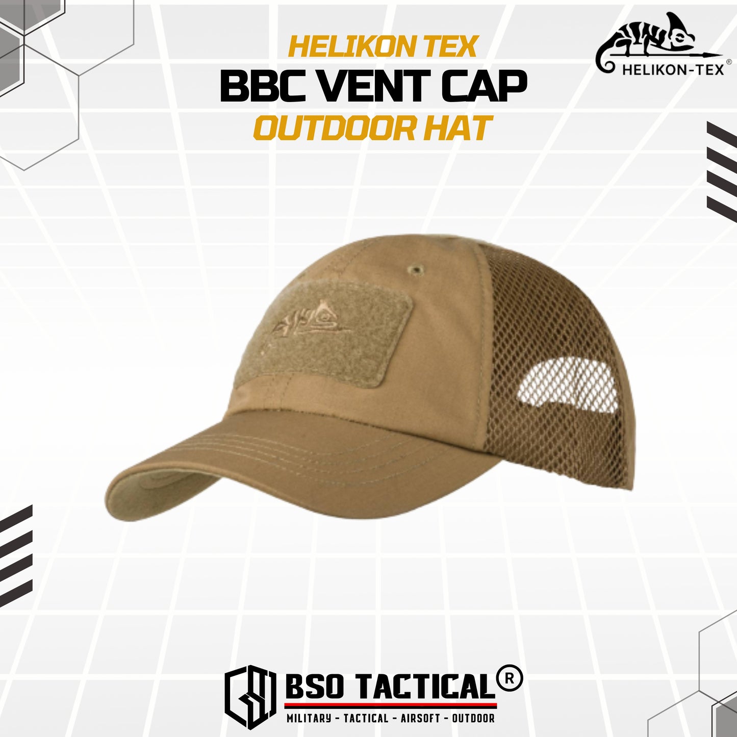 Topi Helikon Tex BBC Vent Cap Outdoor Hat Adjustable
