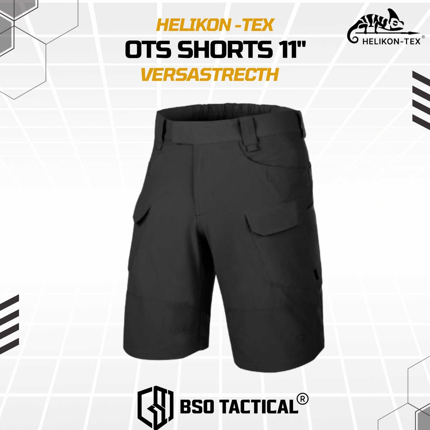 Celana Pendek Helikon Tex OTS 11 Outdoor Tactical Short Versastrecth Sport Pants