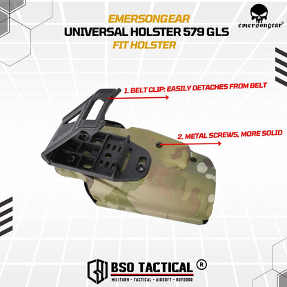 Holster Universal Emerson 579 GLS Pro Fit Tactical Holster Original