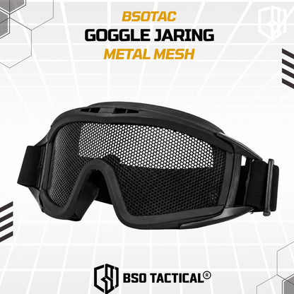 Goggle Tactical Outdoor Metal Mesh Jaring Outdoor Gear