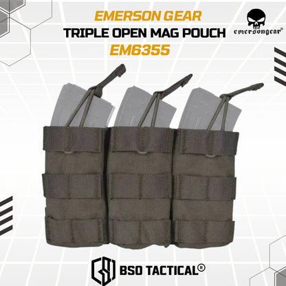 Emerson Gear Pouch Molle Triple Open Mag Pouch 500D Bag