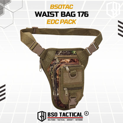 Tas Selempang Pinggang Tactical Waist Bag EDC Pack - TS176
