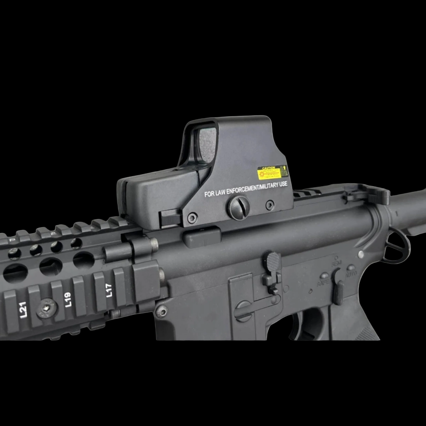 Holosight 551 Style Picatinny Full Metal Red Green Dot Scope Sight for Toys