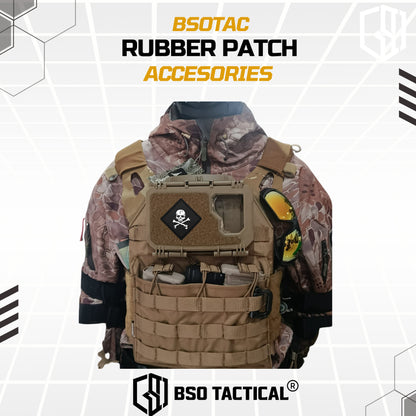 Rubber Patch Outdoor Desain Tactical PVC Patches