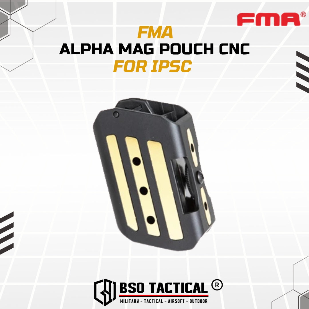 FMA Tactical Alpha Mag Pouch CNC for IPSC Competition Sports