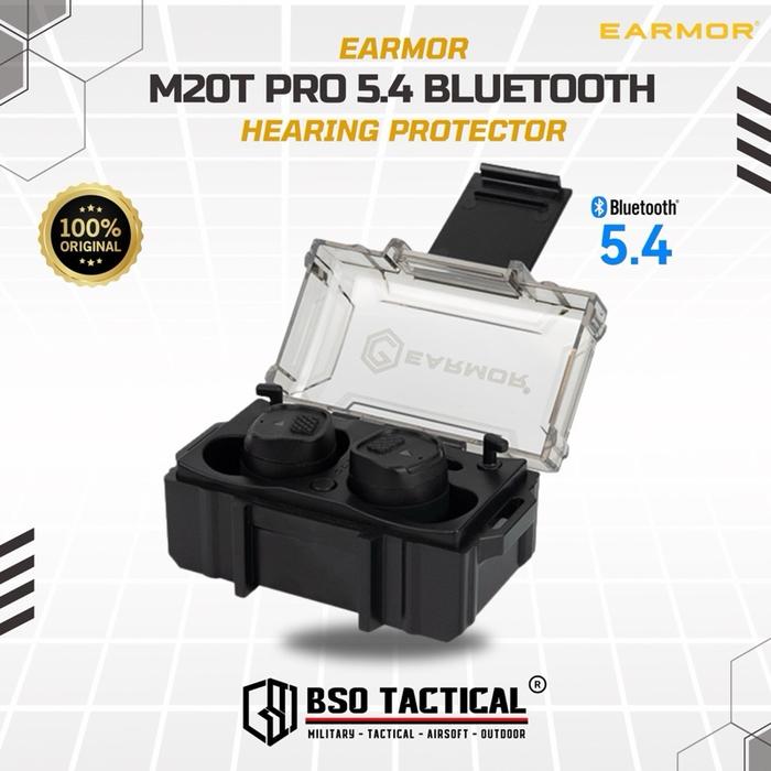 Earmor M20T PRO 5.4 Bluetooth Electronic Earplugs Hearing Protection ORIGINAL Earbuds Earphone Wireless Green Tws Headset