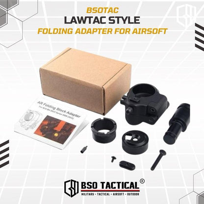 LT Folding Stock Adapter Popor Lipat AEG GBBR 556 Style