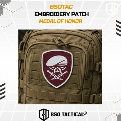 BSO Embroidery Patch Medal Of Honor 1st Battalion Ranger Bordir Patch