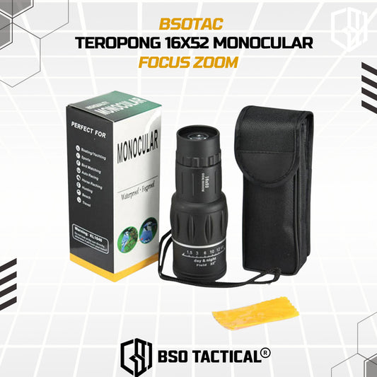 Teropong 16x52 Outdoor Monocular Single Powerview HD Camping Outdoor