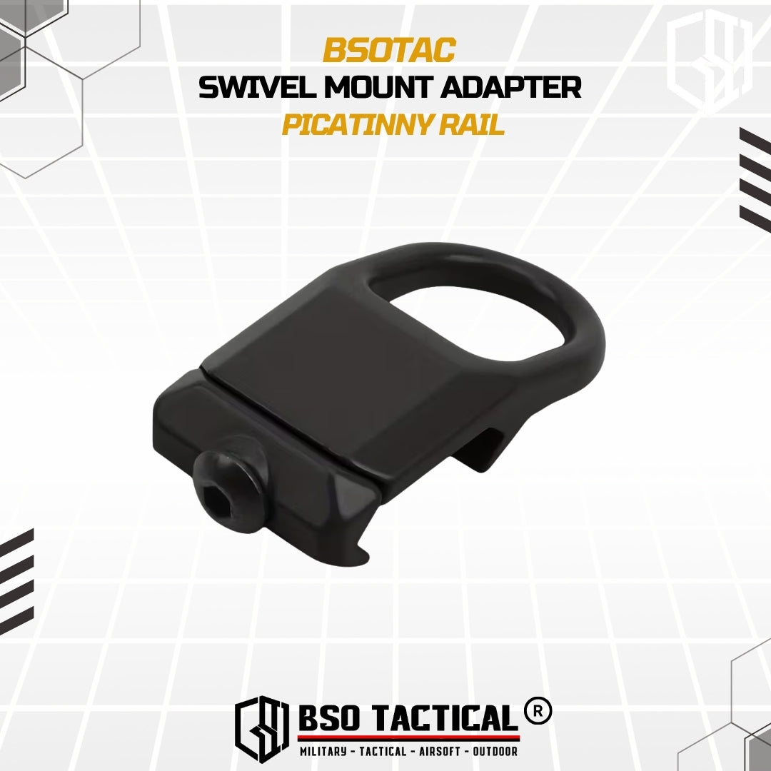 Swivel Sling Mount Adapter Rail 20mm Kaitan Sling Tactical Full Metal