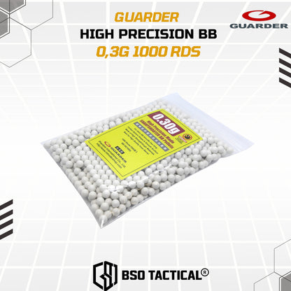 Guarder High Precision BB 0.30 0.3 0,30 0,3 1000 Rds Airsoft - ORIGINAL