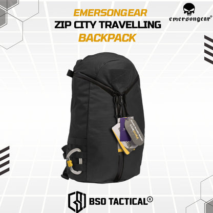 Tas Ransel Outdoor Emerson Zip City Casual EDC Backpack EM9323